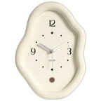 Orologio da Tavolo in Legno Ondulato