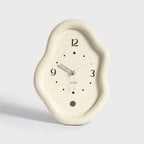 Orologio da Tavolo in Legno Ondulato
