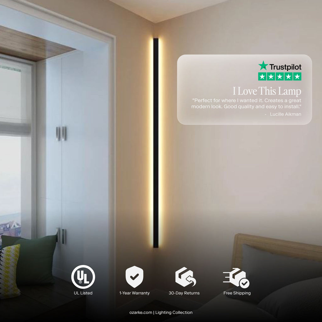 Lampada da Parete Lineare Minimalista