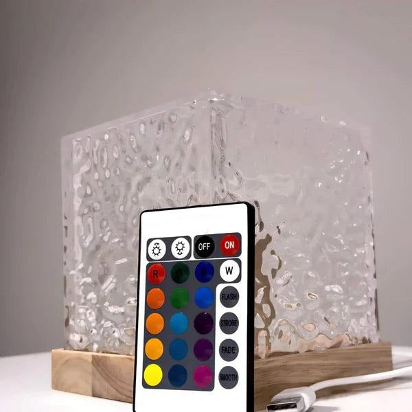 OCS - Lampada Proiettore Noorderlicht – Lampada Atmosferica Wireless con 16 Colori e Funzione Timer