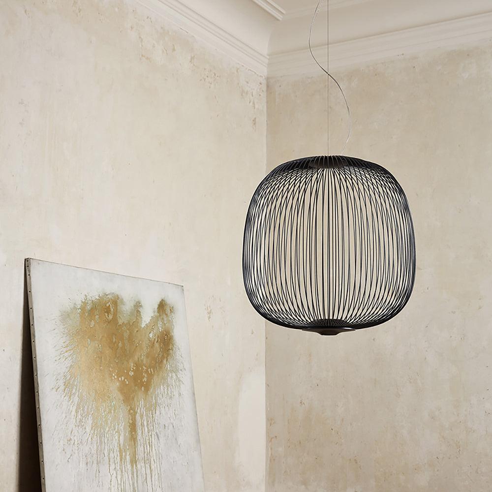 Aero Lampada a Sospensione Minimalista in Metallo
