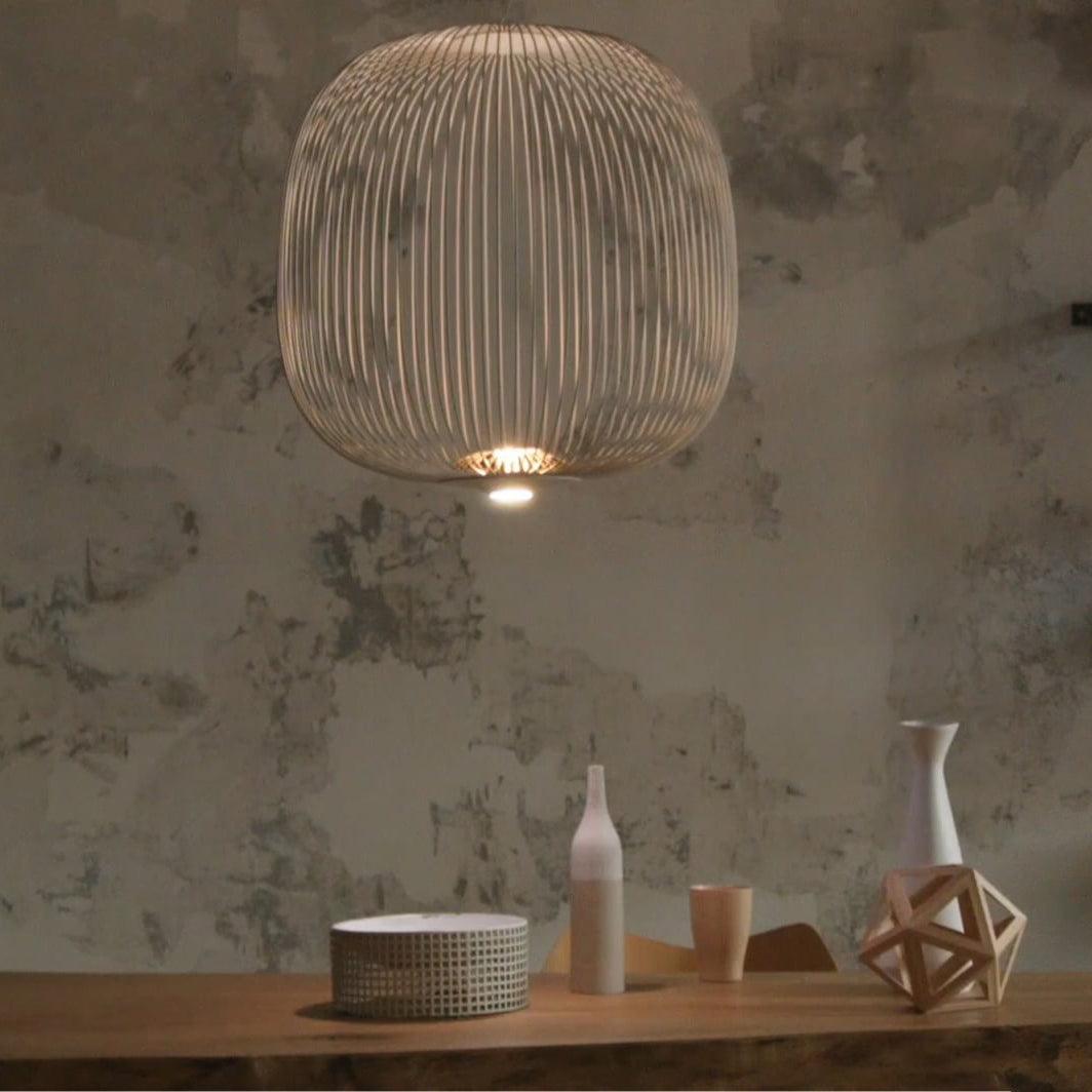 Aero Lampada a Sospensione Minimalista in Metallo