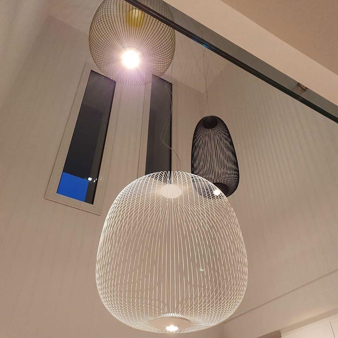 Aero Lampada a Sospensione Minimalista in Metallo