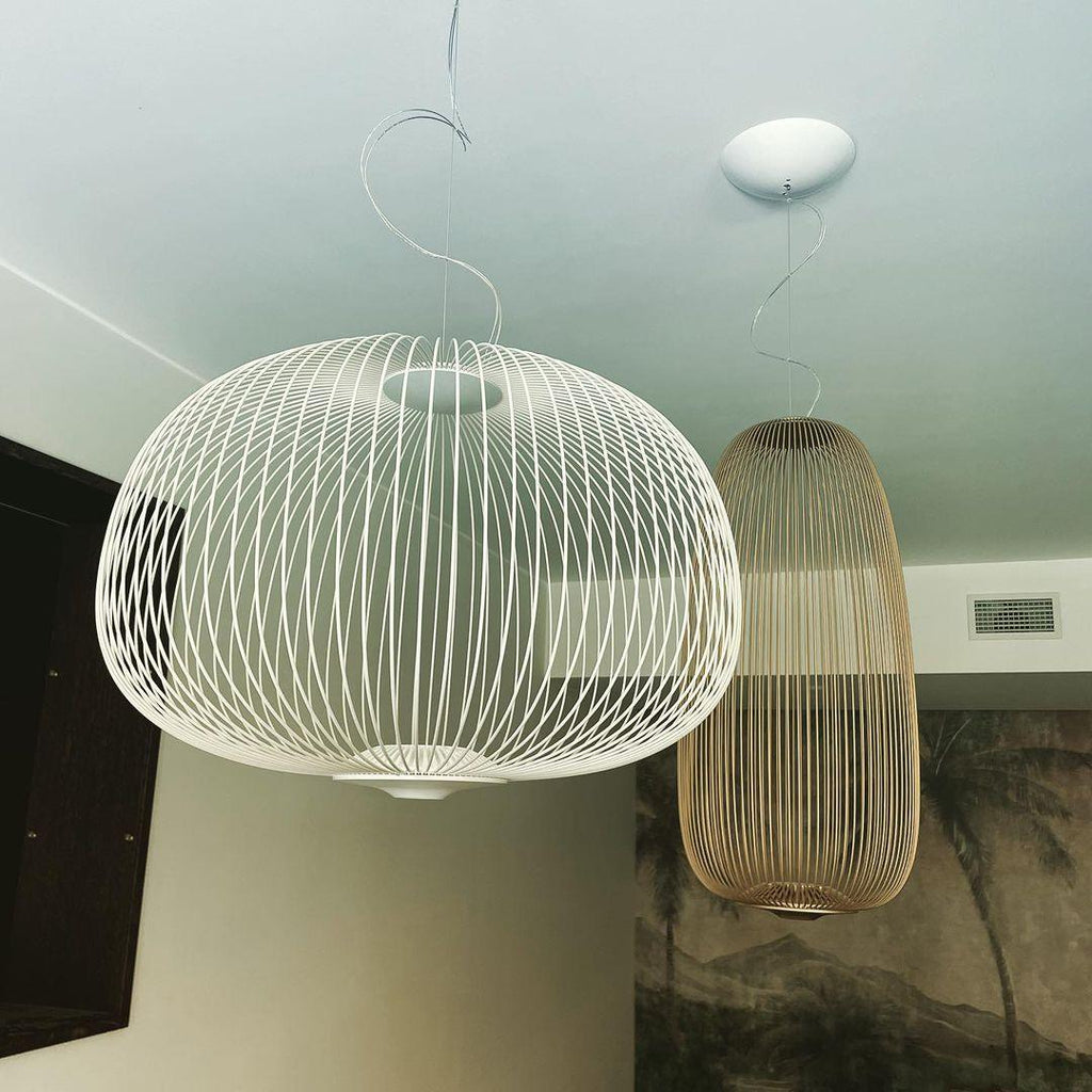 Aero Lampada a Sospensione Minimalista in Metallo