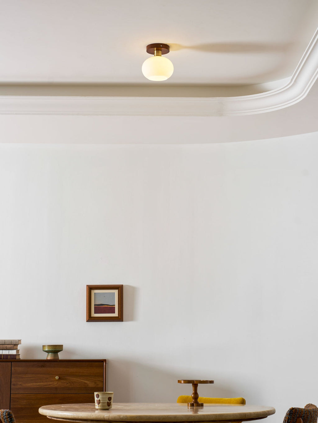 Lampada da soffitto White Shell