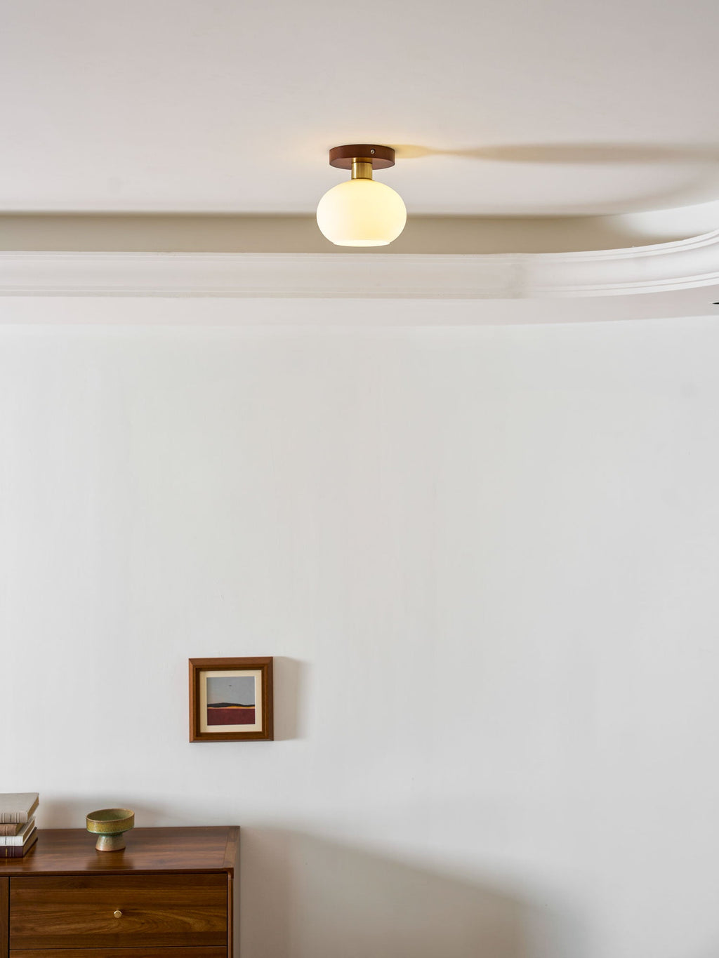 Lampada da soffitto White Shell