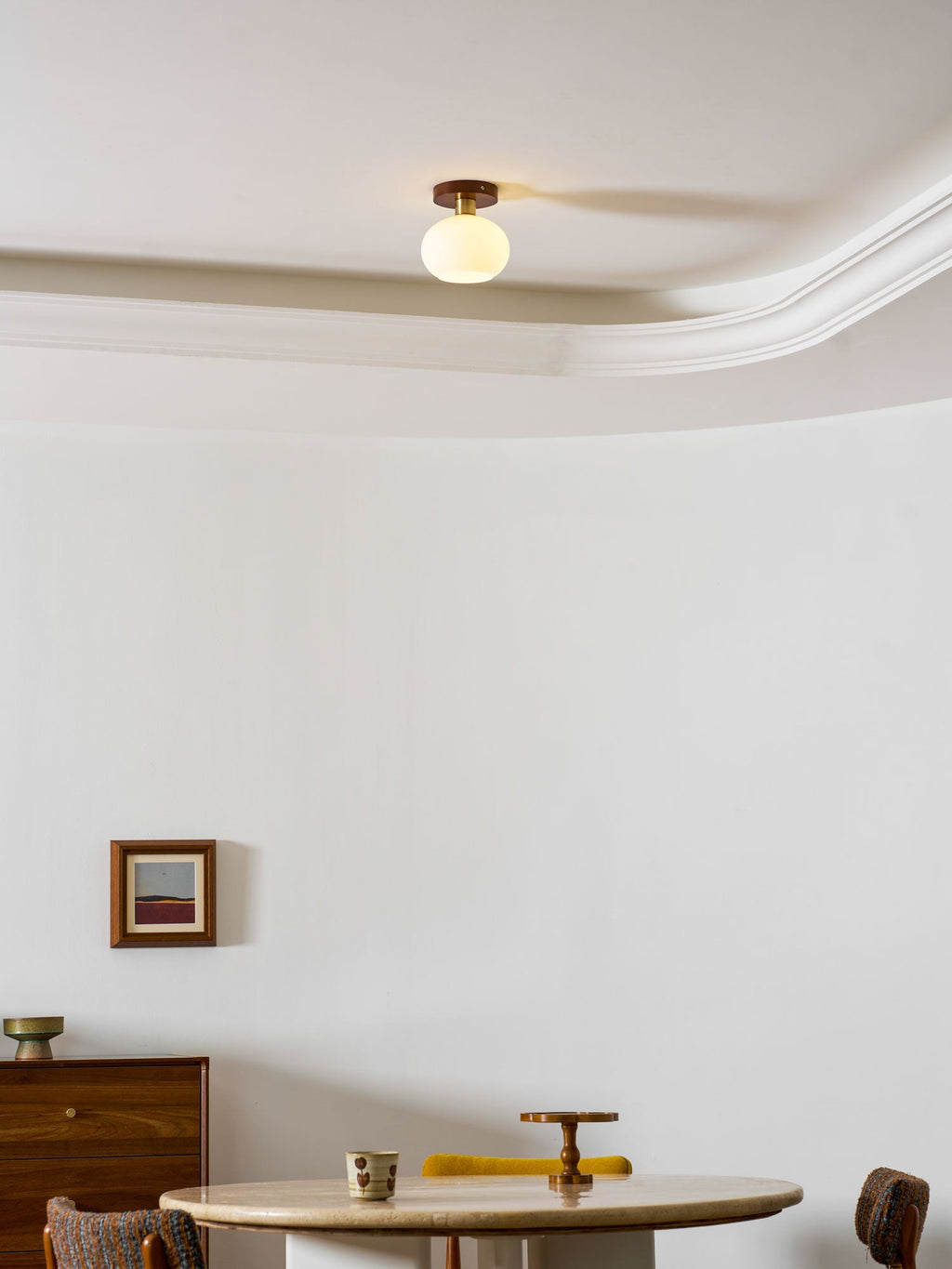 Lampada da soffitto White Shell