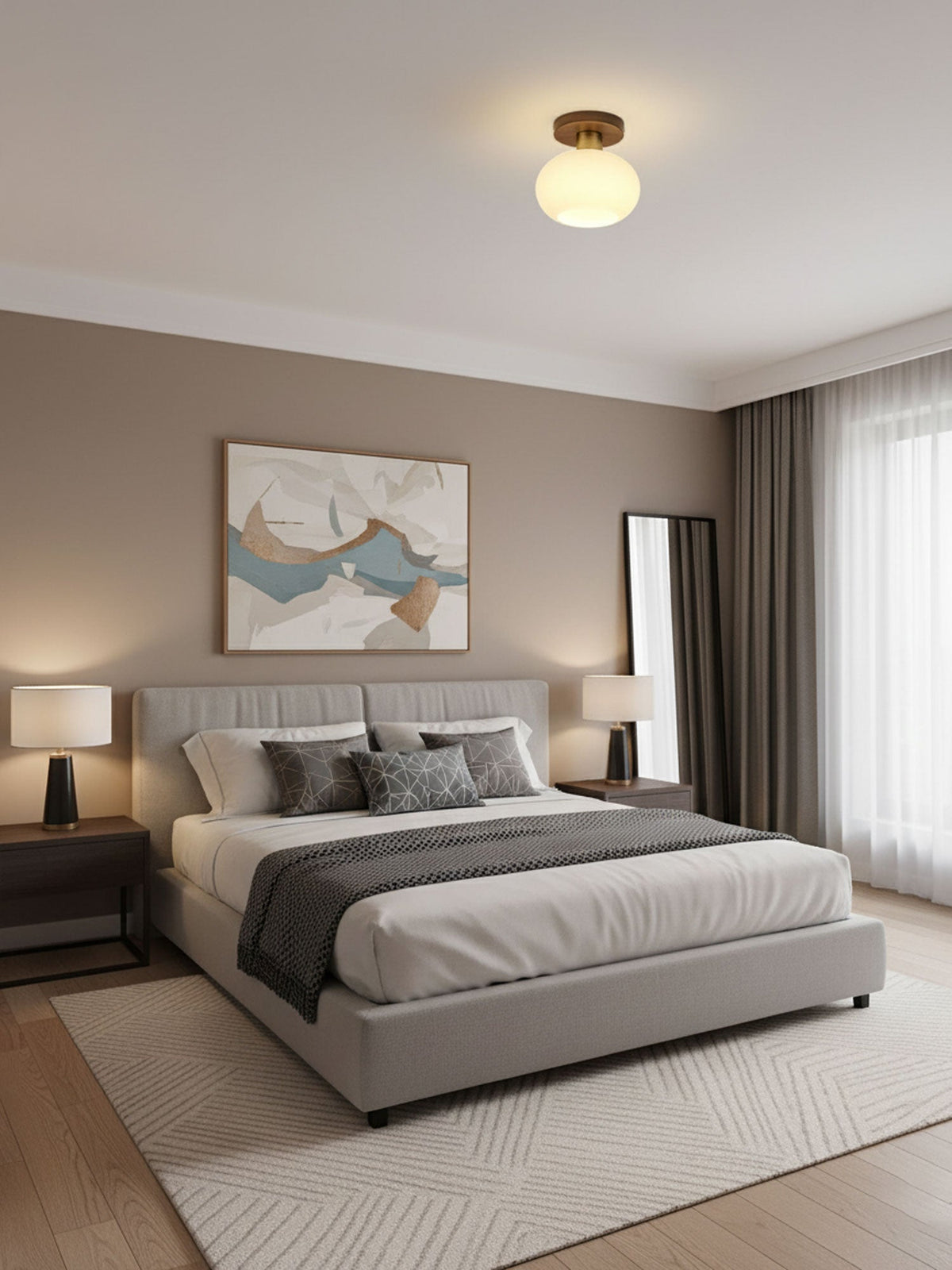 Lampada da soffitto White Shell