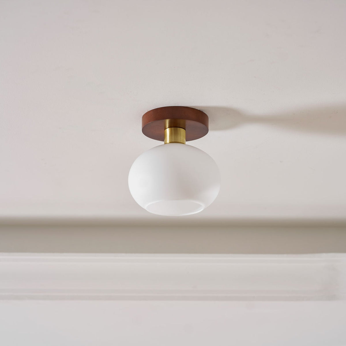 Lampada da soffitto White Shell