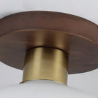 Lampada da soffitto White Shell
