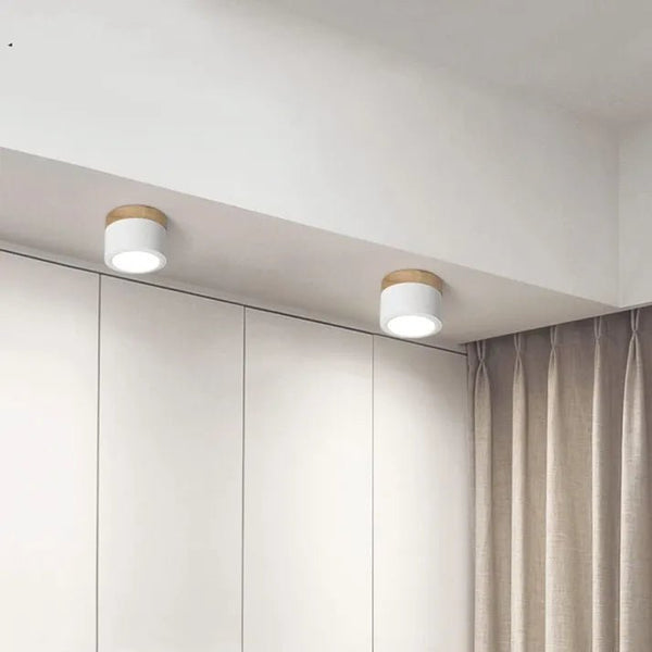 Lampade da soffitto LED a cilindro nordico per corridoi