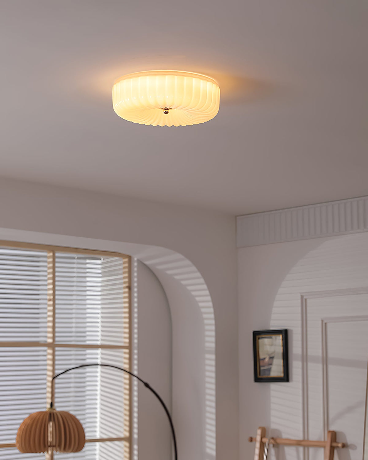 Lampada da soffitto Willa in vetro