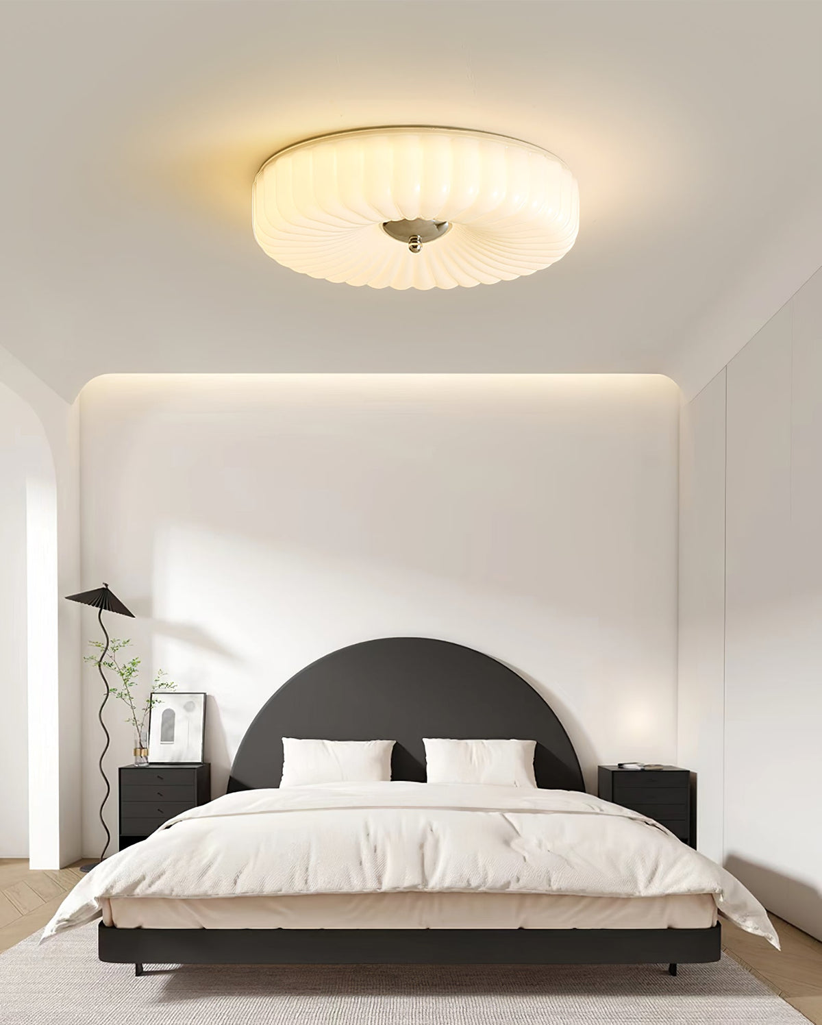 Lampada da soffitto Willa in vetro