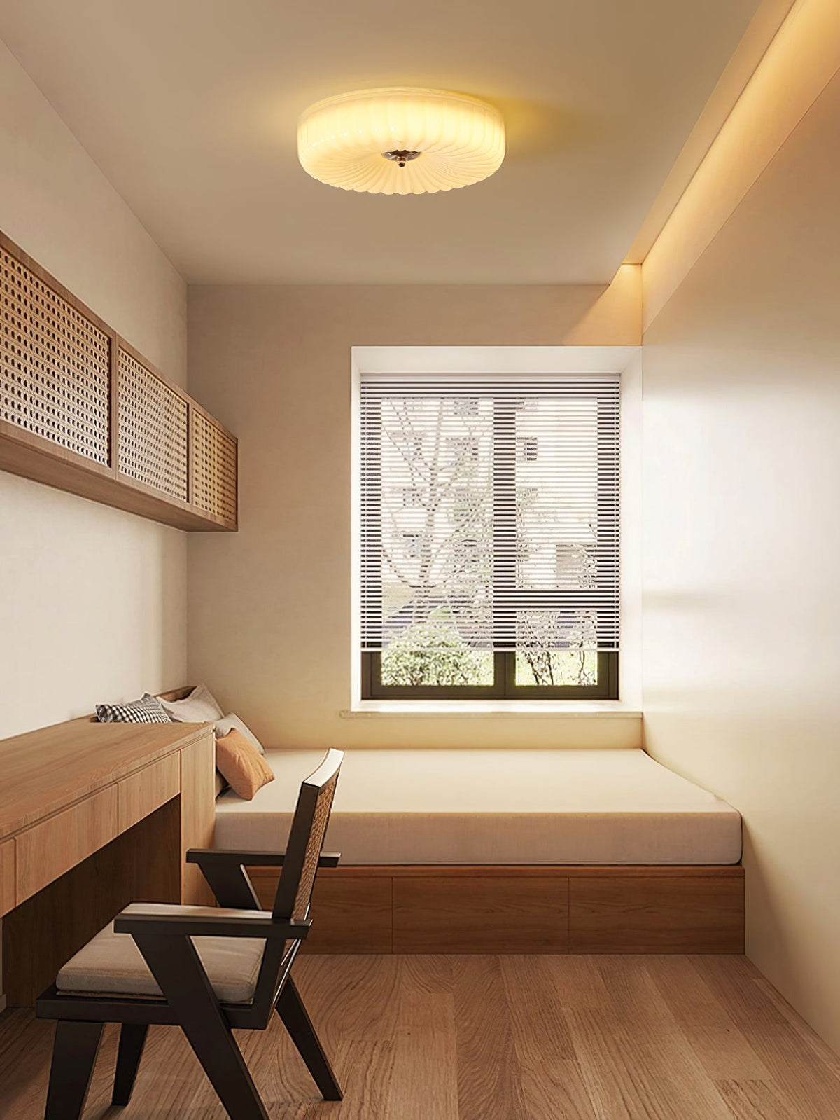 Lampada da soffitto Willa in vetro