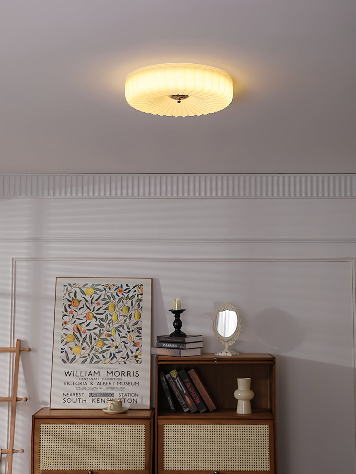 Lampada da soffitto Willa in vetro