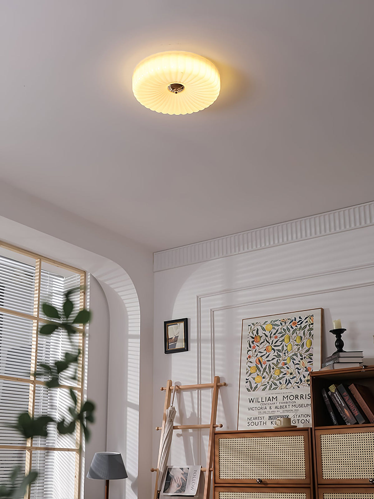 Lampada da soffitto Willa in vetro