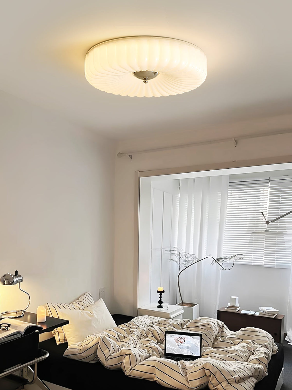 Lampada da soffitto Willa in vetro
