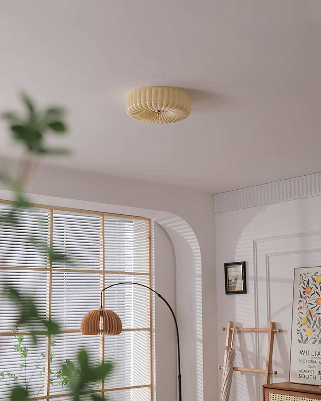 Lampada da soffitto Willa in vetro