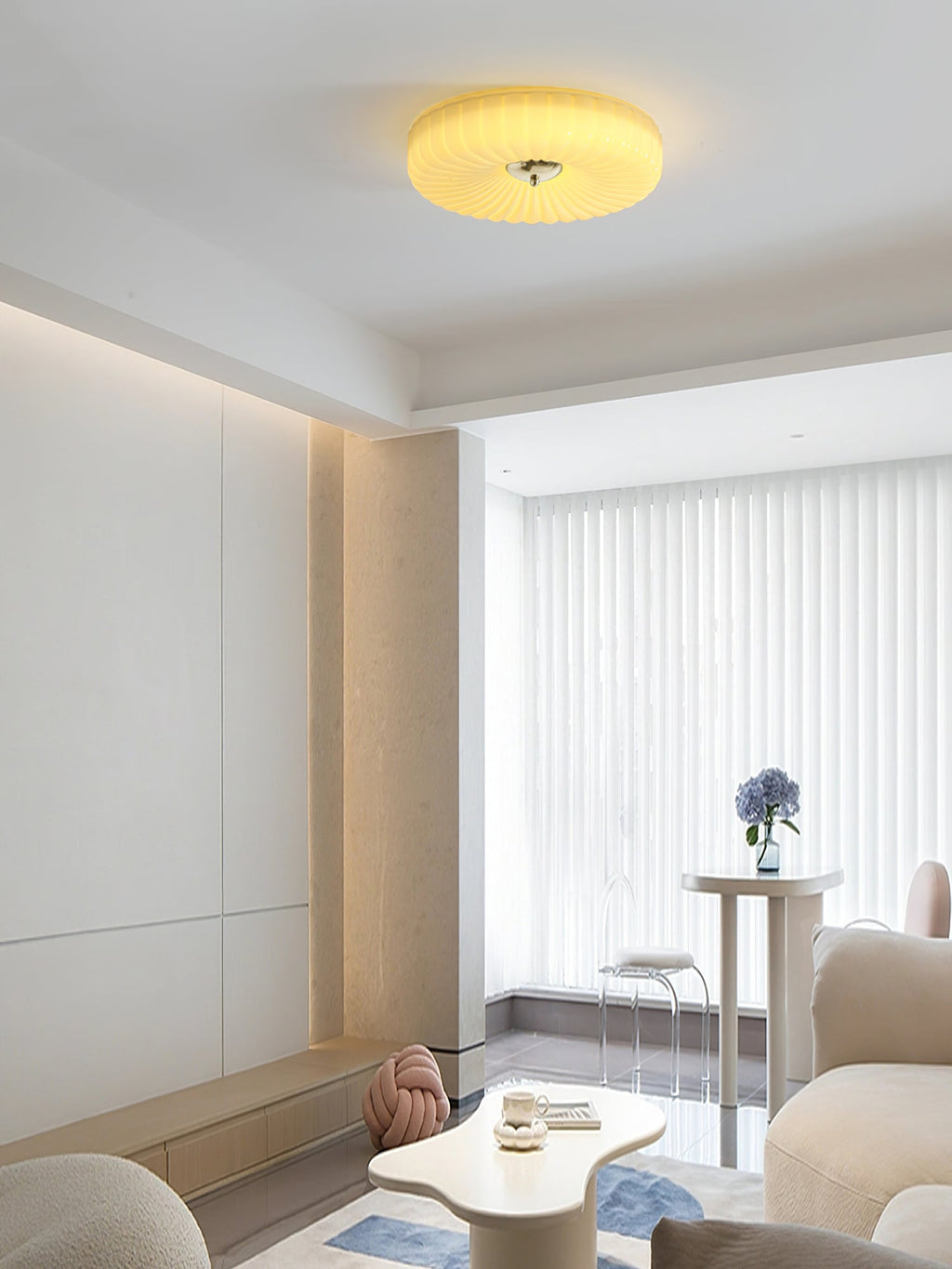 Lampada da soffitto Willa in vetro