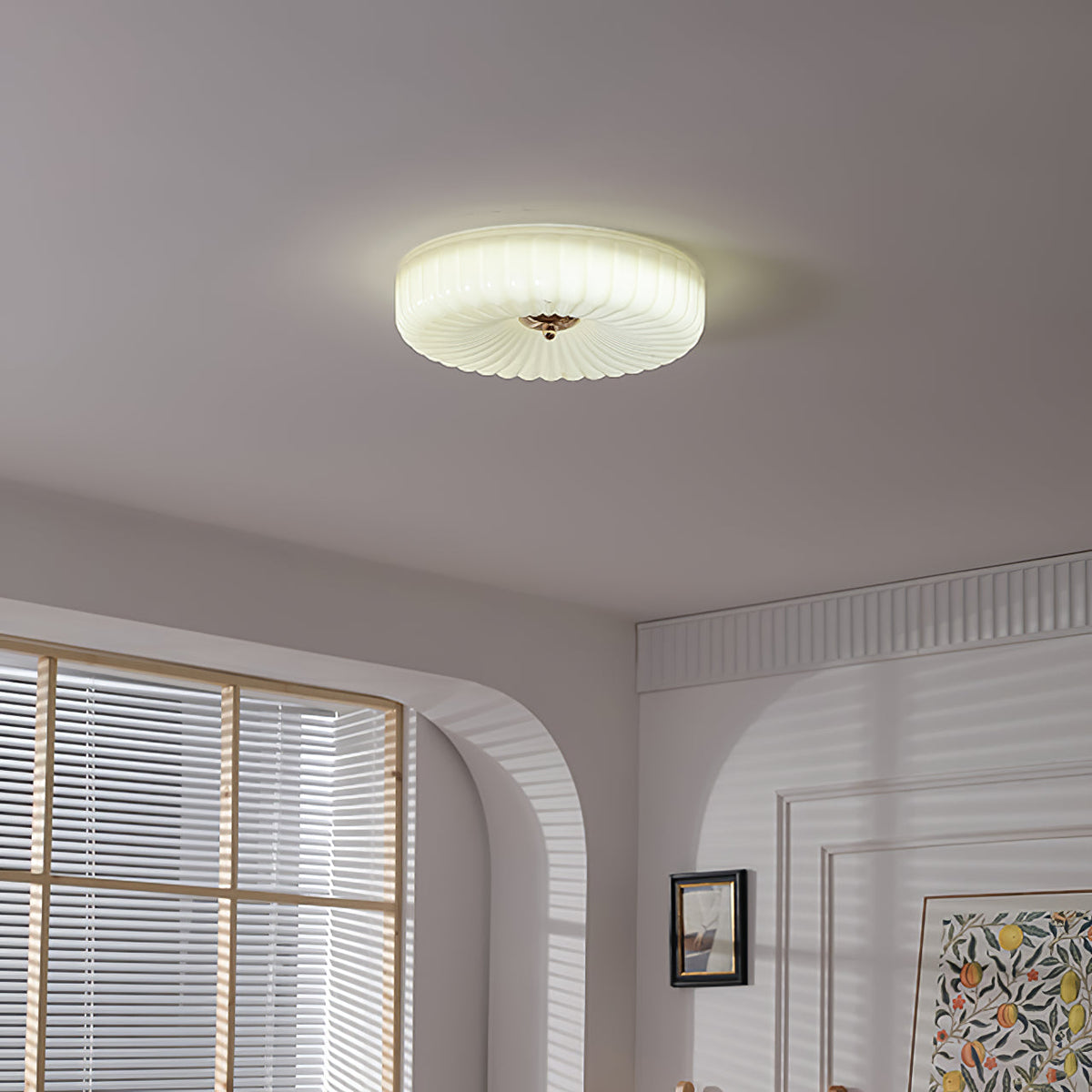 Lampada da soffitto Willa in vetro