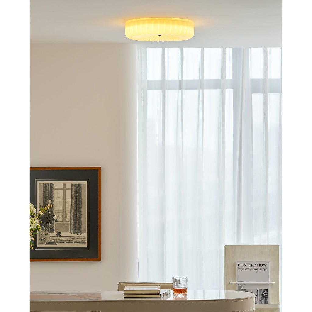 Lampada da soffitto Willa in vetro