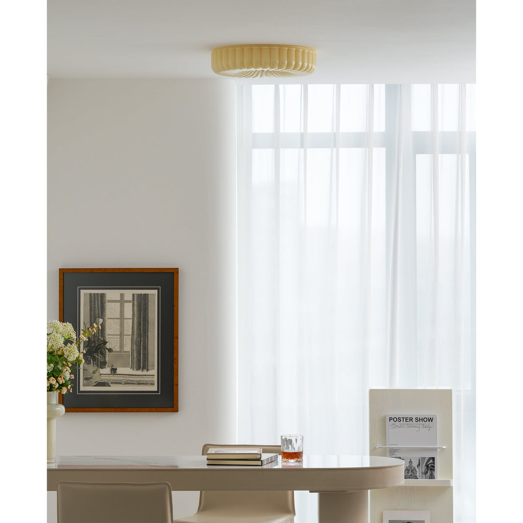 Lampada da soffitto Willa in vetro