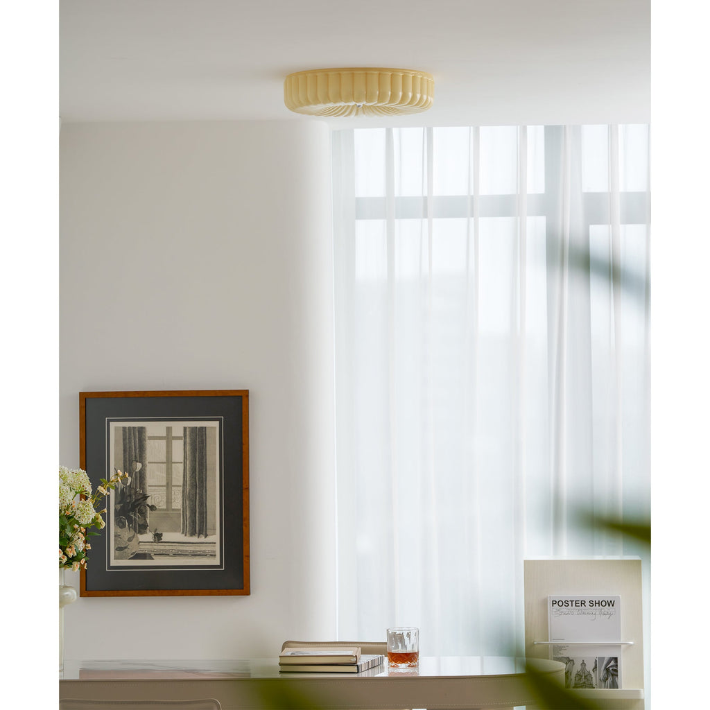 Lampada da soffitto Willa in vetro