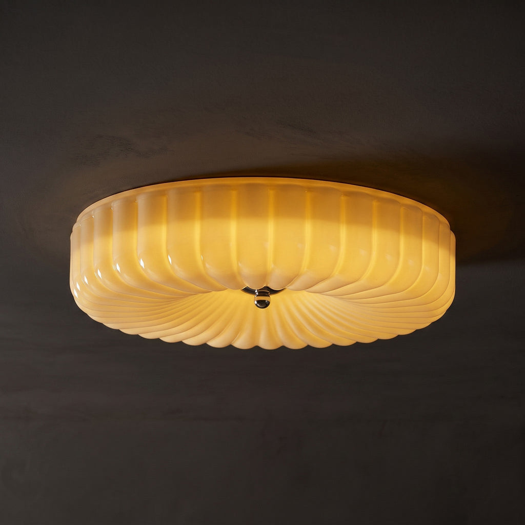 Lampada da soffitto Willa in vetro