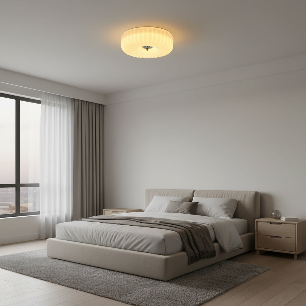 Lampada da soffitto Willa in vetro