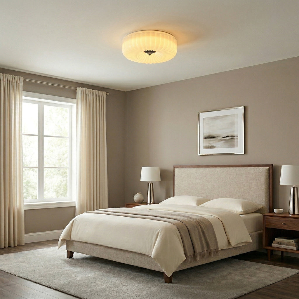 Lampada da soffitto Willa in vetro