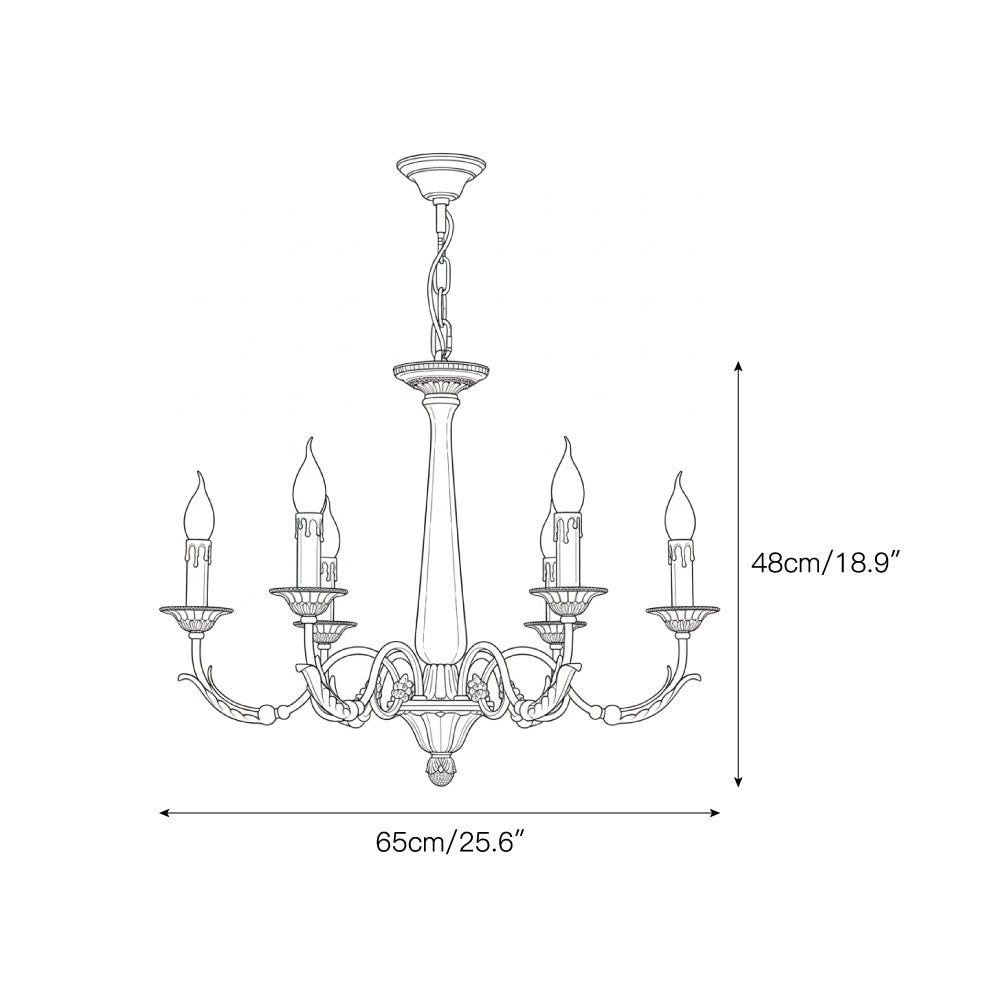 Candelabro in Ottone Winchester