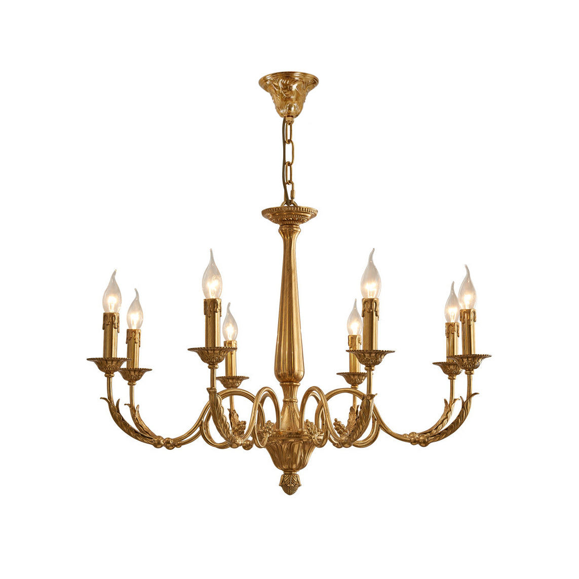 Candelabro in Ottone Winchester