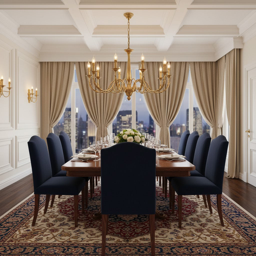 Candelabro in Ottone Winchester