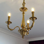 Candelabro in Ottone Winchester
