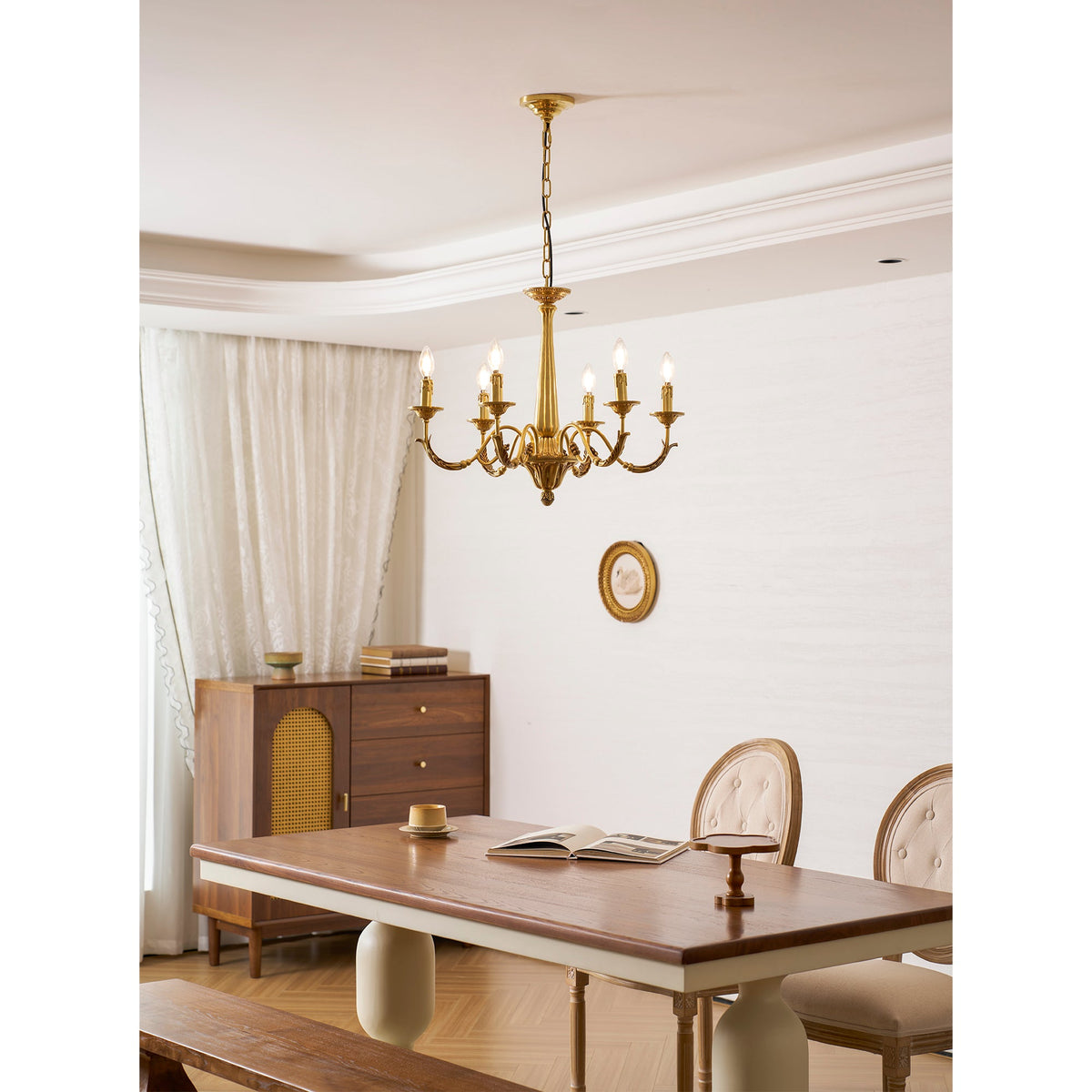 Candelabro in Ottone Winchester