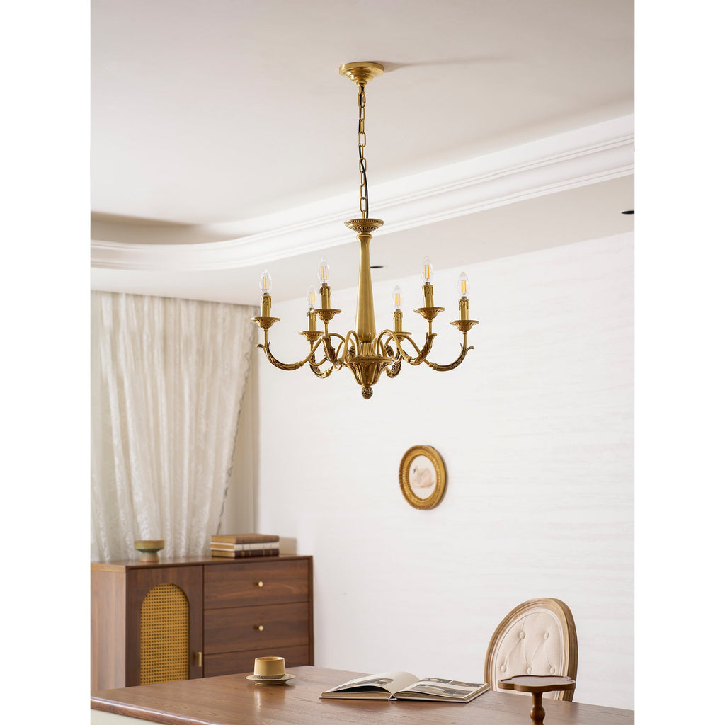 Candelabro in Ottone Winchester