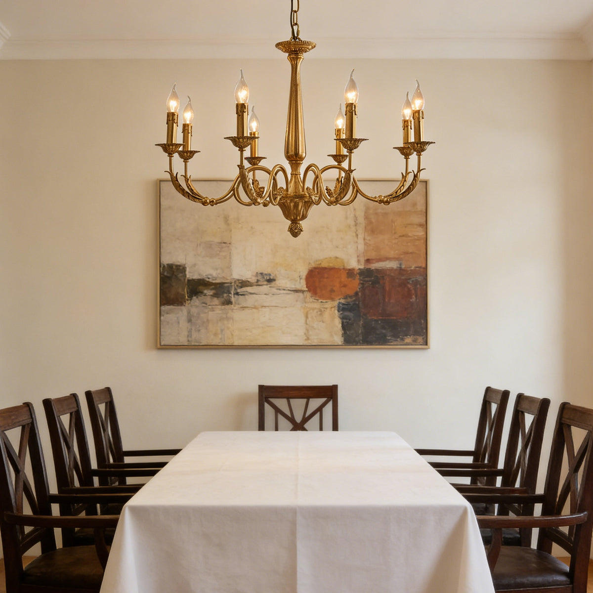 Candelabro in Ottone Winchester