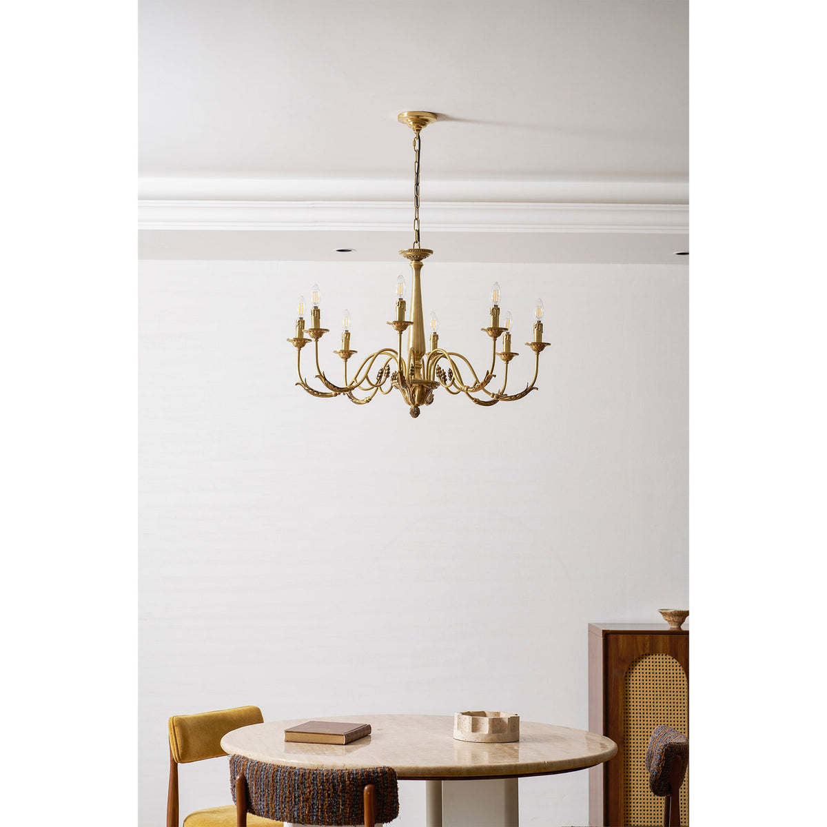 Candelabro in Ottone Winchester