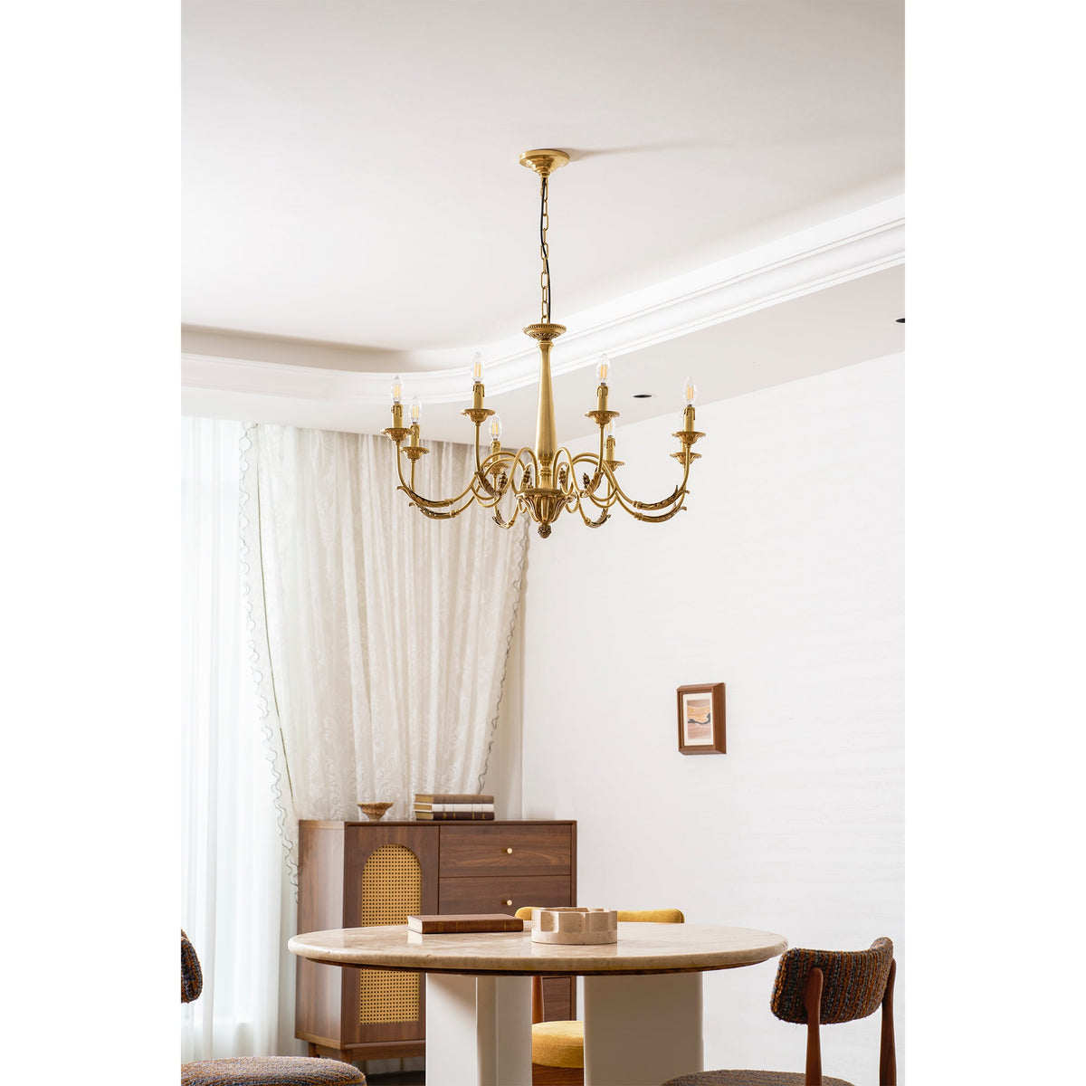 Candelabro in Ottone Winchester