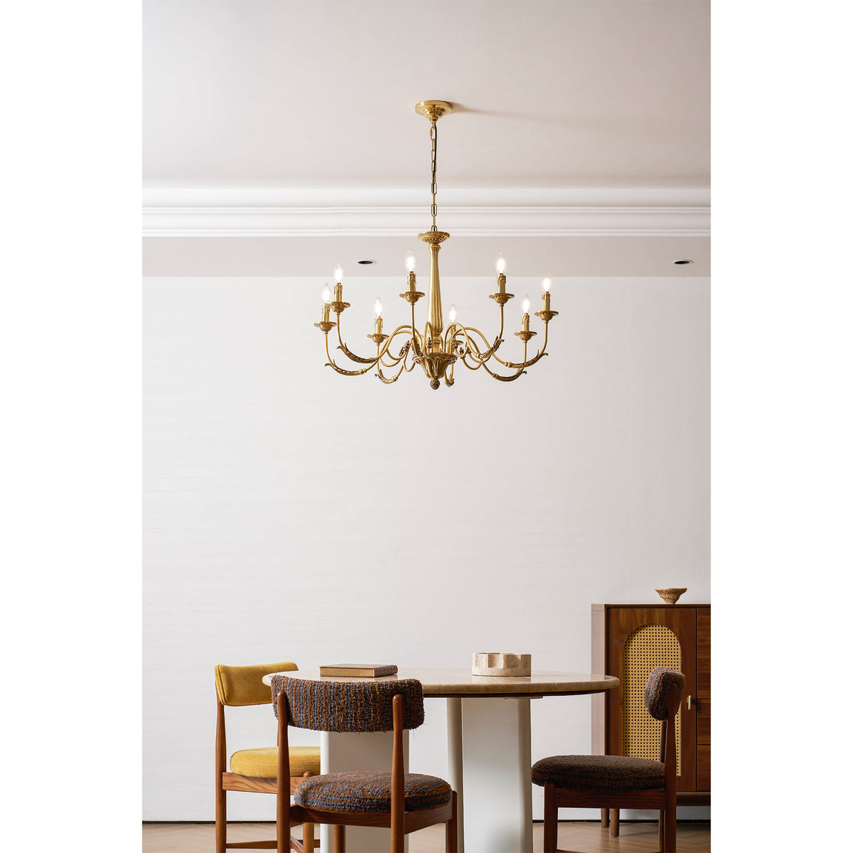 Candelabro in Ottone Winchester