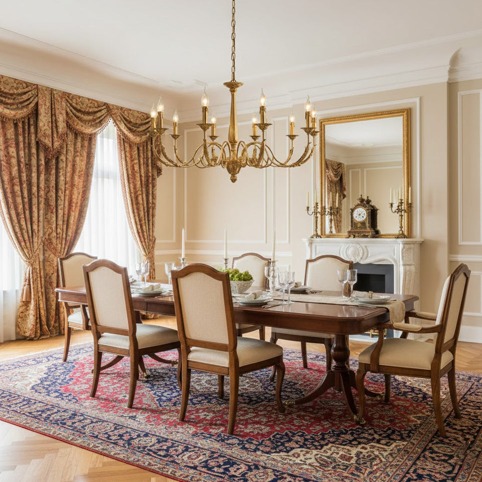 Candelabro in Ottone Winchester