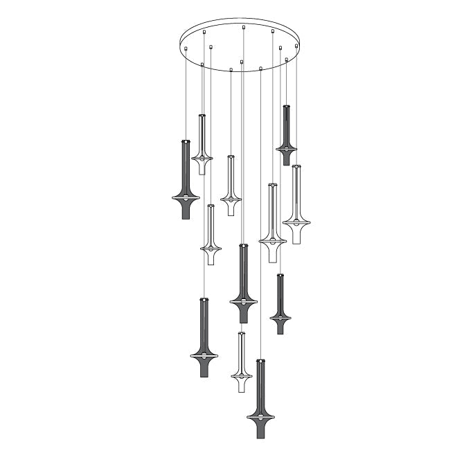 Lampada a sospensione Wonder