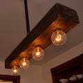 Lampadario a Isole in Legno