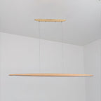 Lampada a sospensione in legno di noce Zing