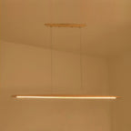 Lampada a sospensione in legno di noce Zing