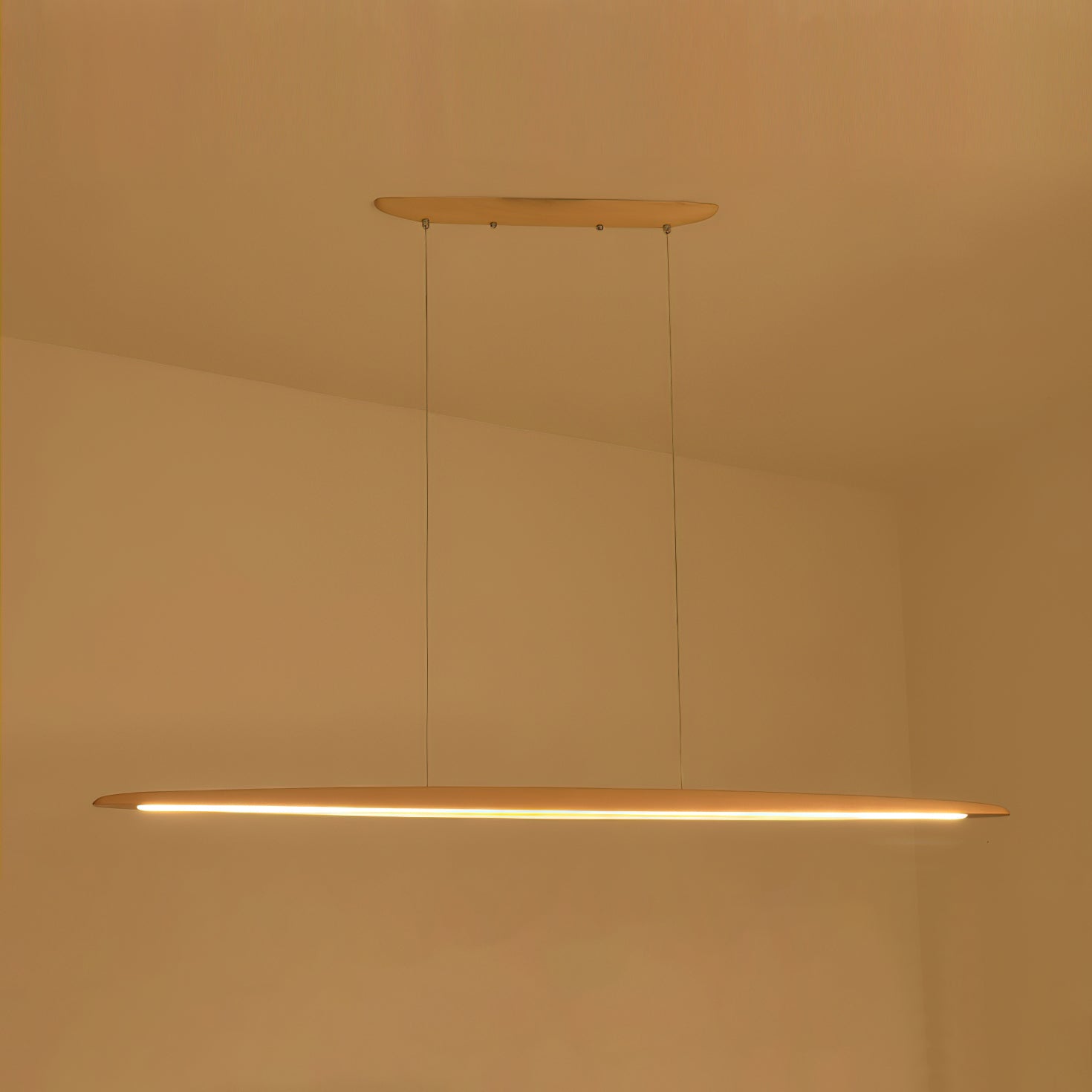 Lampada a sospensione in legno di noce Zing