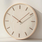 Orologio da Parete Minimalista in Legno Moderno Elara Haus