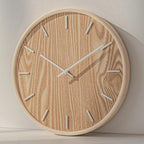 Orologio da Parete Minimalista in Legno Moderno Elara Haus
