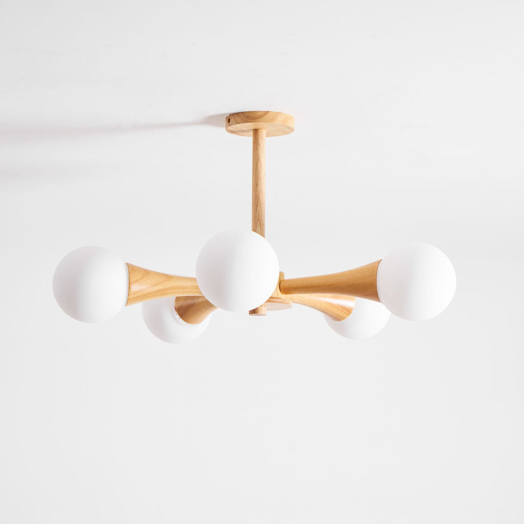 Candelabro in Legno Nera
