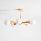 Candelabro in Legno Nera